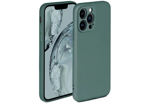 ONEFLOW Handyhülle für iPhone 13 Pro Hülle Silikon Soft Case Petrol Grün 6,1 Zoll, Silikonhülle Cover Dünn Handytasche TPU Schutzhülle mit Kameraschutz