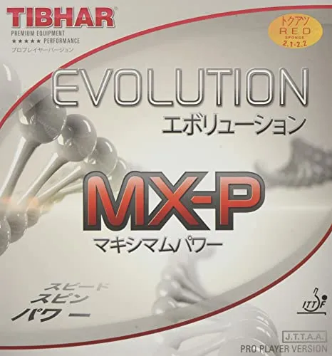 Tibhar Evolution MX-P Belag, rot, 2,2 mm von Tibhar