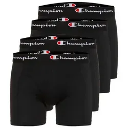 Champion Boxershorts 4 pk Boxer (4-St) sportlicher Stil, bequeme Passform, für Erwachsene