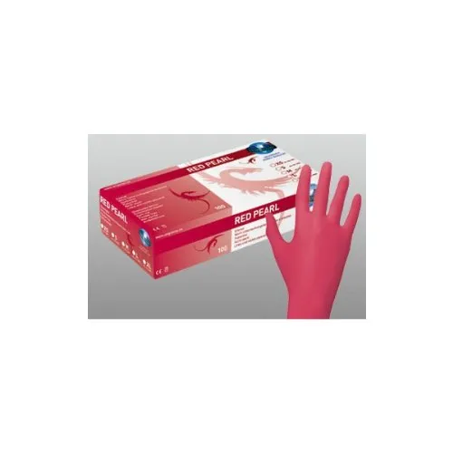 Unigloves Nitril-Handschuhe rot puderfrei