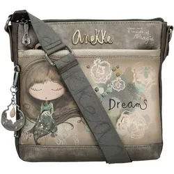Anekke Damen Umhängetasche Real multicolor - Handtaschen mit einzigartigen Natur- und Tiermotiven, verstellbarem Schultergurt und praktischem Reißverschluss. Ideal für stilbewusste Frauen, die Erinnerungen neu erleben möchten.