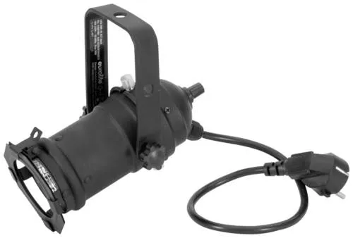 Eurolite LED PAR-16 3CT sw - Vielseitiger LED-PAR-Scheinwerfer - Licht & Bühne - LED-Scheinwerfer mit drei einstellbaren Farbtemperaturen und hohem Farbwiedergabeindex für perfekte Beleuchtungseffekte.