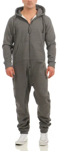 9t5 Herren Jumpsuit Jogger Overall Einteiler Jogging Anzug Trainingsanzug