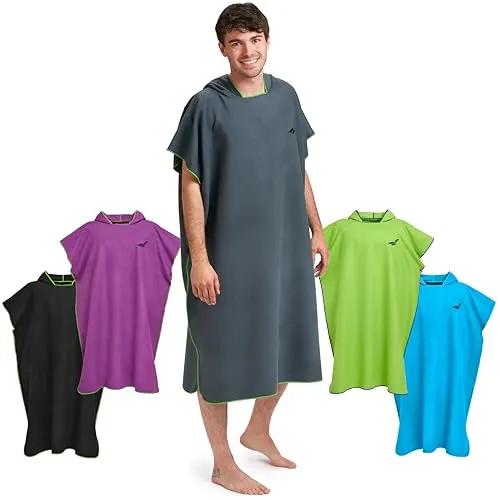 Fit-Flip Surf Poncho Mikrofaser