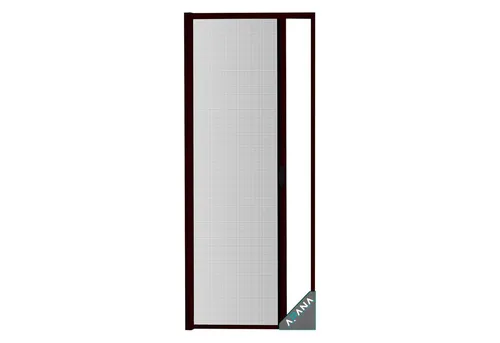 APANA Fliegengitter Rollo in Braun in braun von Apana