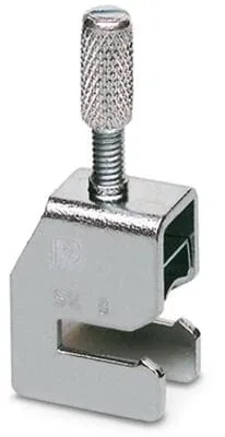 Phoenix Contact Schirmanschlussklemme - SK 8, silber (3025163)