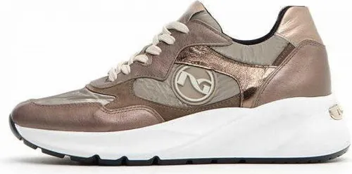 Nero Giardini fallen eine nr. größer aus Damen Sneaker in Beige, Größe 38