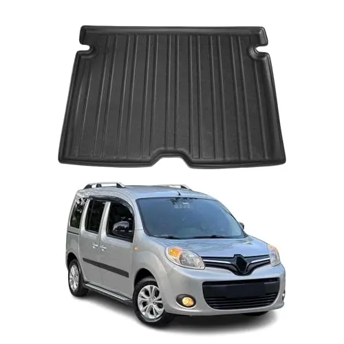 Kofferraumwanne Laderaumwanne für Renault Kangoo Multix 2016-2025 - Kofferraummatten, speziell für Renault Kangoo Multix 2016-2025, wasserdicht und rutschfest für mehr Sicherheit, leicht zu reinigen und geruchlos.