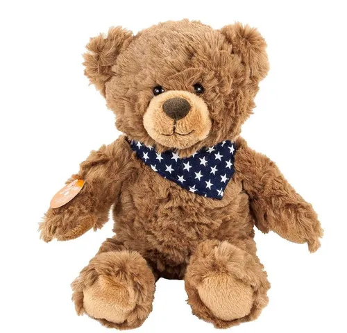 Teddy Hermann® Kuscheltier Teddybär Sternetuch 23 cm