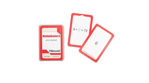 Betzold Multiplikation - Karten für den magischen Zylinder, Ausführung: Teil 2