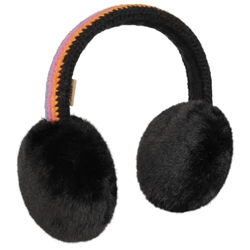 Barts Crochet Band Ohrenschützer - Schwarz (One Size) - Stylische Ohrenschützer von Barts in Einheitsgröße (54-60 cm) aus 100% Polyester, ideal für kalte Tage und modischen Komfort.