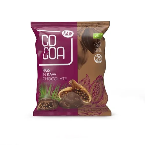 COCOA Feigen in Rohschokolade BIO 70 g