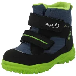 Superfit Jungen - Schuhe HUSKY1 Boot in Schwarz/Hellgrün, Gr. 29 - Wanderschuhe mit GORE-TEX Membrane für wasserdichten Komfort, herausnehmbarer Einlegesohle und kuscheligem Warmfutter – ideal für aktive Kids.