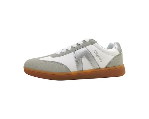 Kappa Schnürer Schnürschuh weiß 36 EU - Sneaker in Größe 36 EU, stylisch und bequem mit 2 cm Absatzhöhe, aus hochwertigem Synthetik und Textil für optimalen Tragekomfort.
