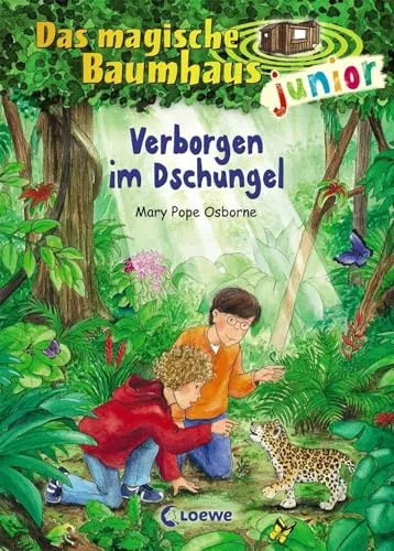 Das magische Baumhaus junior 6 - Verborgen im Dschungel: Reise mit Anne und Phillip in den Amazonas! - Kinderbuch ab 6 Jahren zum Vorlesen und ersten Selberlesen - Mit farbigen Illustrationen