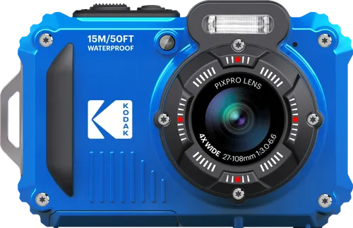KODAK Pixpro WPZ2 - Kompakte Digitalkamera mit 16M Pixel, wasserdicht bis 15m und stoßfest, ideal für Abenteuer und Reisen