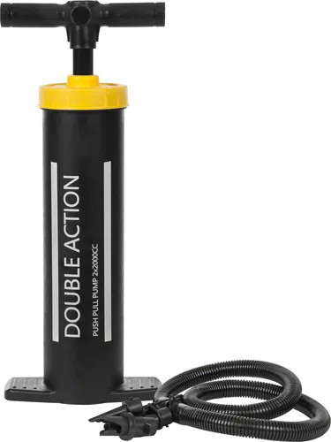 Power Pump Luftpumpe inkl. Ventile – Handpumpe für Fußball und Luftmatratze