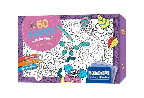 Karten zum Ausmalen von Circon Verlag