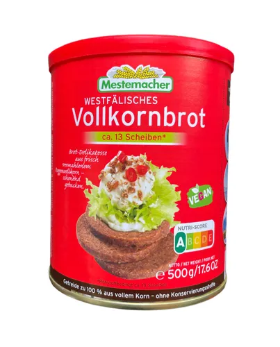 Mestemacher Westfälisches Vollkornbrot Dose 500 g von Mestemacher
