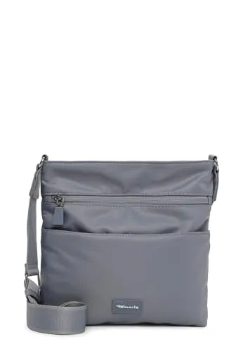 Tamaris Umhängetasche TAS Fadilla, crystal blue 536 - Umhängetasche aus hochwertigem Synthetik mit stylishen Logo Patch, ideal für den Alltag und ausgestattet mit einem praktischen Reißverschluss sowie verstellbarem Schulterriemen.