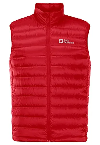 Jack Wolfskin Pack & Go Herren-Westen Adrenaline Red L