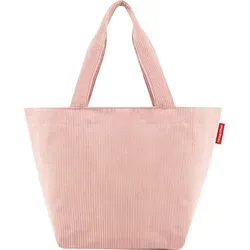 reisenthel® Shopper M Cord Blush ZS3099 - Damen-Shopper aus strapazierfähigem Material, ideal für Einkäufe und Reisen. Großzügiger Stauraum und modernes Design machen ihn zum perfekten Begleiter.