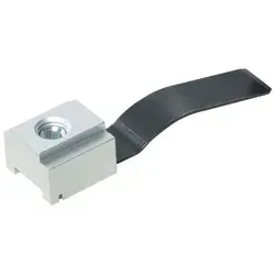 Eco Feststelleinheit für GSB Gleitschienen - Türsicherungen, universell einsetzbar für 1 Tür, mit einstellbarem Feststellpunkt bis 130°, ideal für sichere Türverriegelung.