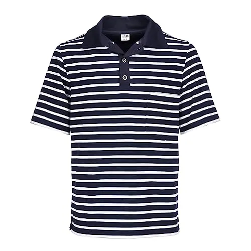 modAS Herren Poloshirt mit Knopfleiste und Brusttasche