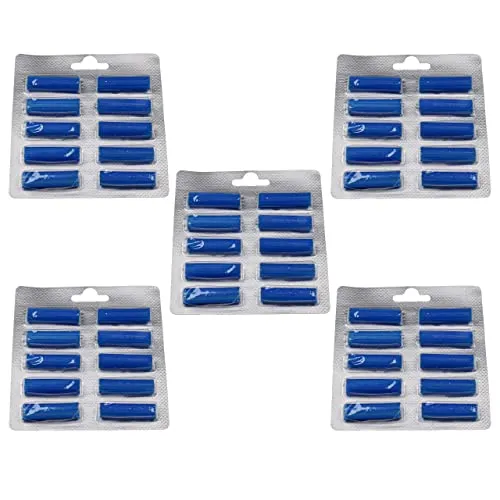 vhbw 50x Duftstäbchen für Staubsauger z.B. kompatibel mit AEG und vielen Anderen Marken - Deo-Sticks, Ozeanduft