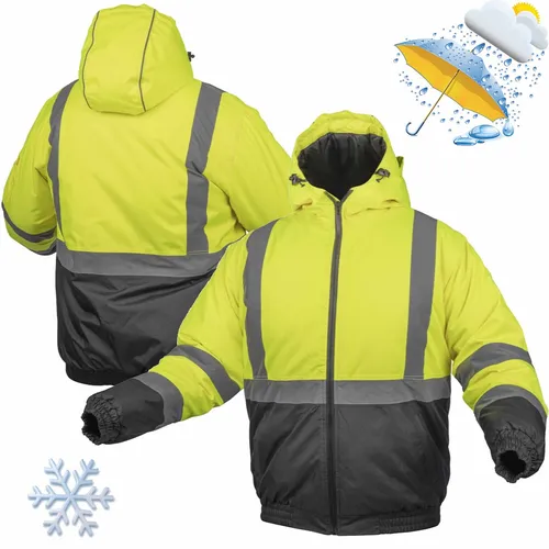 OKER SHORT Bomberjacke, GELB - M HOGERT