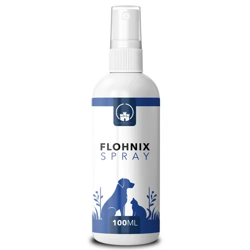 NEU:Flohnix Spray Floh und Zeckenschutz für Hunde Katze Fellpflege Spray SCHUTZ