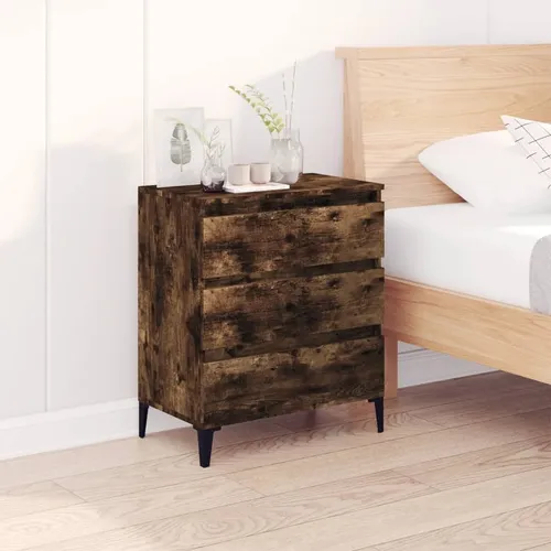 vidaXL Sideboard Räuchereiche 60x35x70 cm