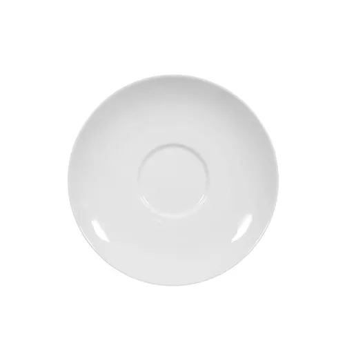 Seltmann Weiden Rondo / Liane Weiß Milchkaffee-/Frühstücks-Untertasse 16 cm Rondo / Liane Weiß 001.217100