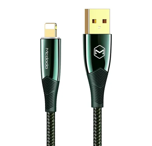 Produktbild mcdodo Mcdodo Shark 3A Ladekabel Nylon Datenkabel Fast Charge für iPhone USB-Kabel, Lightning, (180 cm)