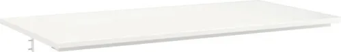 Jungborn Waschtischplatte 101 cm x 46 cm x 1,6 cm Weiß Uni MDF Ohne Ausschnitt QUATTRO/NOVE