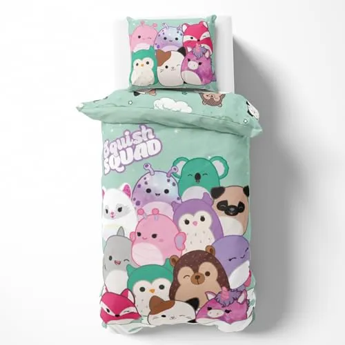 Squishmallows Bettwäsche 135x200 von Character World