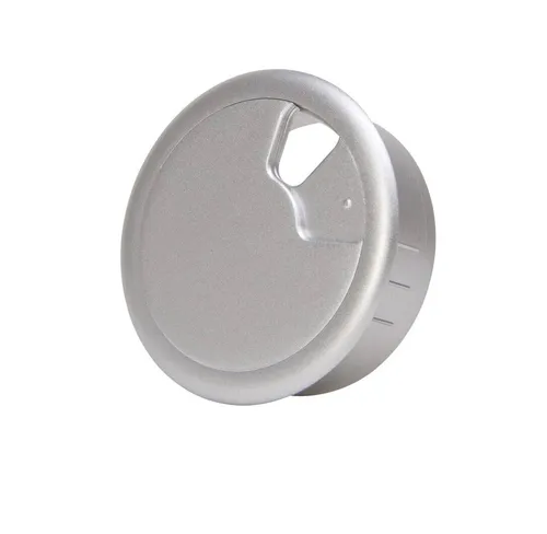 Kopp Kabeldurchgangsdose Kabeldurchführung 2-teilig Ø 60 mm silber