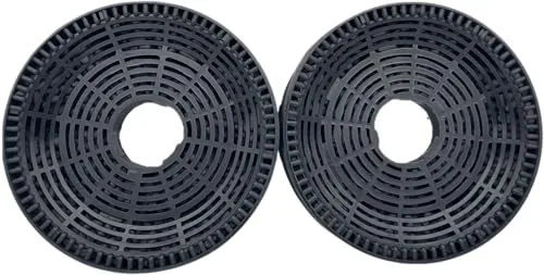 Berfico für Altus, Amica, Arcelik, Beko, Grundig, Leisure (9189204771)/1 Set bestehend aus 2 ErsatzfilternAktivkohle-Ersatzfilter/passende Alternative für Dunstabzugshauben