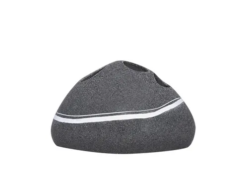 Ridder Badaccessoire-Set Zahnbürstenhalter Little Rock grau