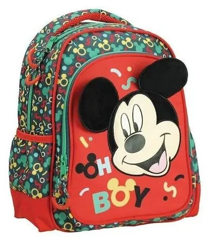 Disney Mickey Oh Boy Rucksack, 31 cm - Der Disney Mickey Oh Boy Rucksack mit 31 cm ist ideal für Schule und Freizeit. Er bietet ausreichend Platz für alle wichtigen Utensilien und überzeugt durch sein stylisches Design. Leicht und praktisch für den täglichen Gebrauch.