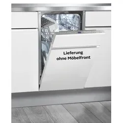 Hanseatic vollintegrierbarer Geschirrspüler HGVI4582E, 10 Maßgedecke mit Halbe Beladung