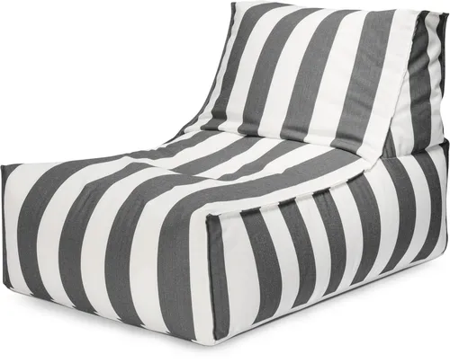 Magma Heimtex Sitzsack - Komfortabler Sitzsack für entspannte Stunden - Sitzsäcke, ideal für gemütliche Stunden. Mit 100% EPS-Perlenfüllung bietet dieser graue Sitzsack optimalen Komfort und Unterstützung.