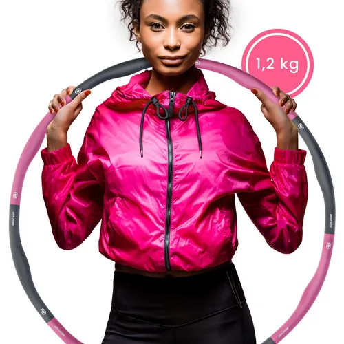 Weight Hoop, Hula Hoop Reifen Erwachsene, 1,2kg, hullahub Reifen zum abnehmen