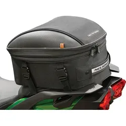 Nelson-Rigg CL-1060-ST2 Motorrad-Hecktasche, Schwarz - Leder & Satteltaschen, gefertigt aus UltraMax-Gewebe für maximalen Sonnenschutz und einfache Montage mit verstellbaren Schnellverschlussgurten.