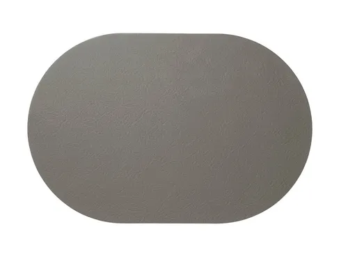 ASA SELECTION Platzset relevo Tischset oval lava 49,5x33cm in grau von ASA