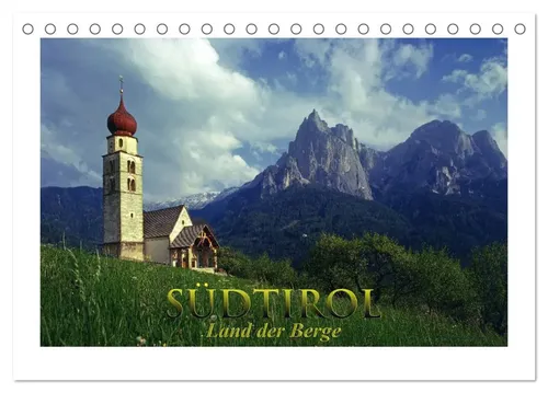 Rick Janka | SÜDTIROL - Land der Berge (Tischkalender 2026 DIN A5 quer),...