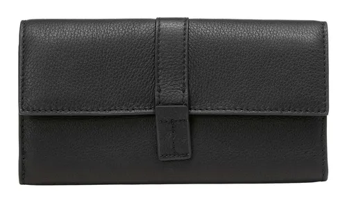 Marc O'Polo Jessie Combi Wallet L - Elegante Geldbörse aus hochwertigem Rindsleder mit RFID-Blocker für sicheren Schutz. 14 Kartenfächer und übersichtliche Aufteilung machen Bezahlen zum Kinderspiel.