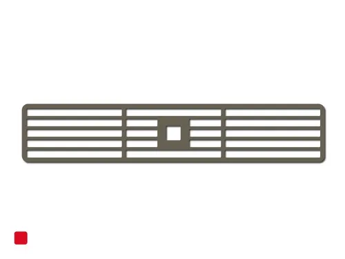 Küppersbusch DK 8592 Lüftungsgitter Black Chrome Zubehör Kochfeldabzug