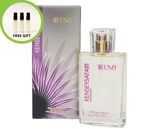 Jfenzi KENSEY SAFARI EDP 100ml Eau de Parfum für Damen + 3 Proben gratis