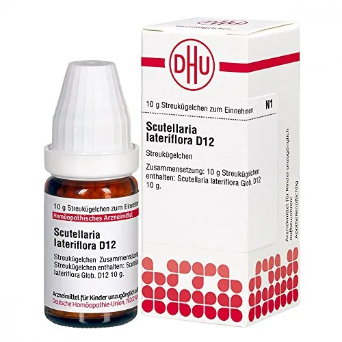 SCUTELLARIA LATERIFLORA D 12 Globuli 10 g